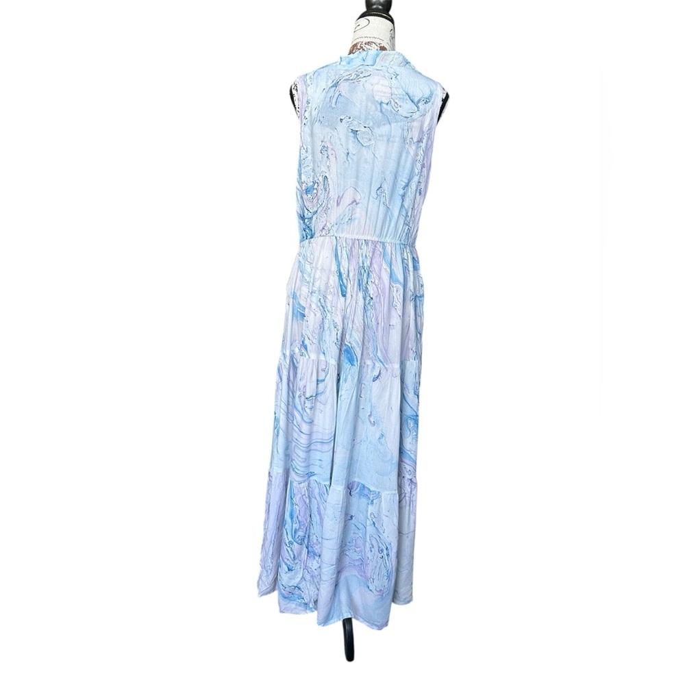 Greater Good NWT 100% Rayon Marble Swirl Pattern Maxi size Small - Picture 4 of 9